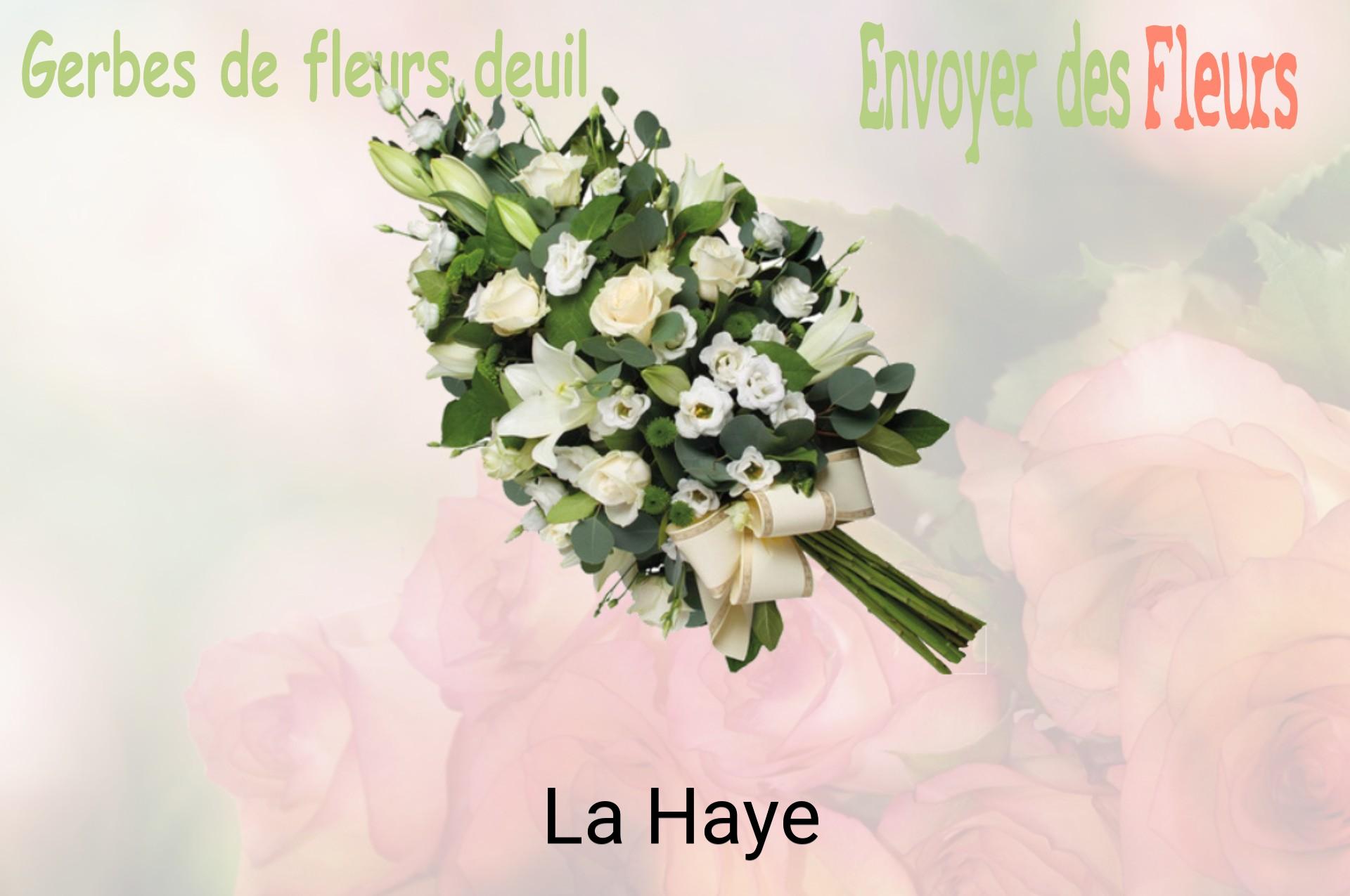 Gerbe de fleurs de deuil livrée à La Haye
